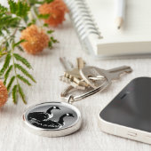 Canada Goose Sleutelhanger Personaliseer Canada So (Zijkant)