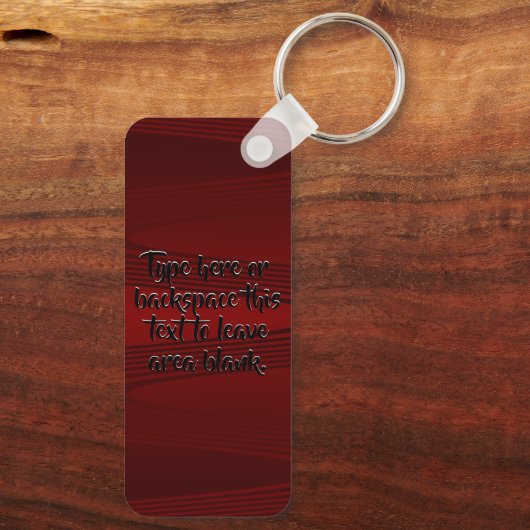 Canada Goose Sleutelhanger Personaliseer Canada So (Achterkant)