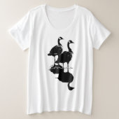 Canada Goose T-shirt Plus Size Canada Top (Design voorkant)