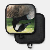 Canada Goose Wildlife Foto Pannenlap (Voorkant / Achterkant)