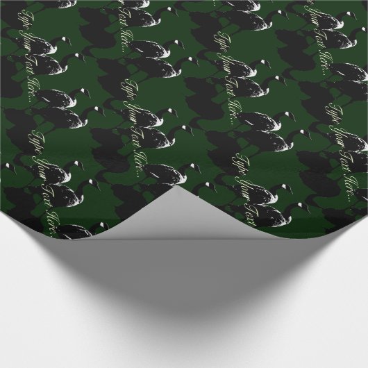 Canada Goose Wrapping Personalized Goose Paper Cadeaupapier (Hoek)