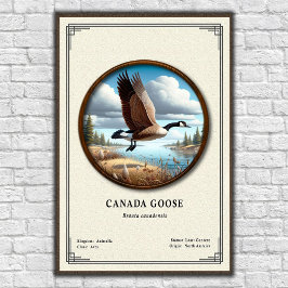 Canada Goose Zoölogie Serie Poster