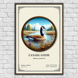 Canada Goose Zoölogie Serie Poster
