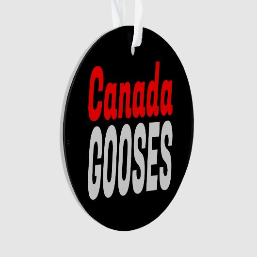 Canada Gooses LetterKenny Funny Novelty Ornament (voorkant)