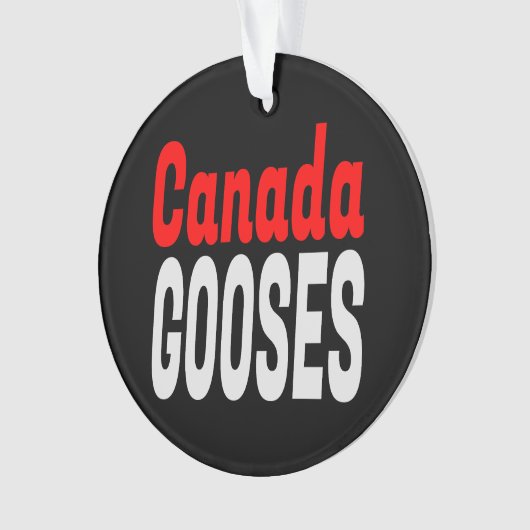 Canada Gooses LetterKenny Funny Novelty Ornament (voorkant)