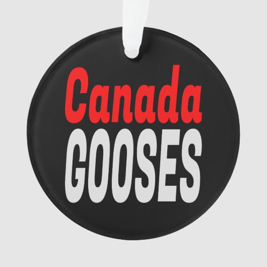 Canada Gooses LetterKenny Funny Novelty Ornament (voorkant)