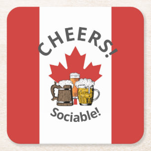 CANADA Great Canadian Beer Kartonnen Onderzetters