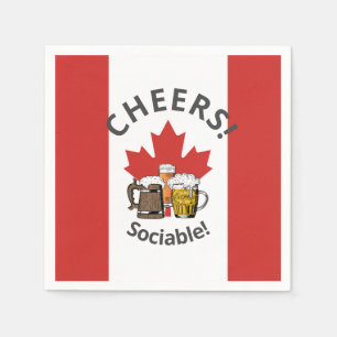 CANADA Great Canadian Beer Paper Servet
