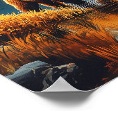 Canada Grizzly Bear Travel Poster (Hoek)