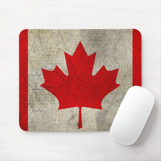 Canada  Grunge Vlag Muismat (Met muis)