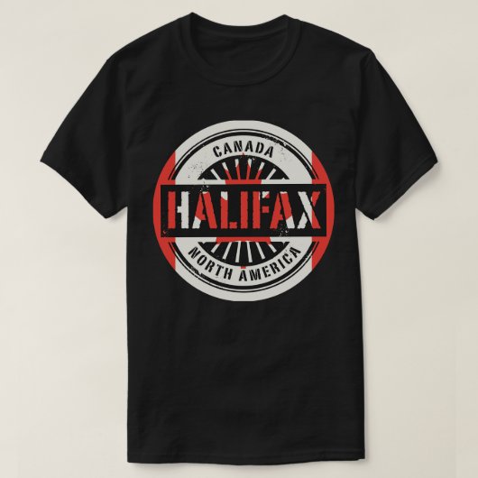Canada Halifax T-shirt (Design voorkant)