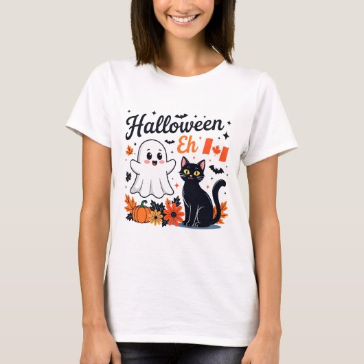 Canada Halloween Eh T-shirt (Voorkant)