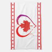 Canada hart theedoek (Verticaal)