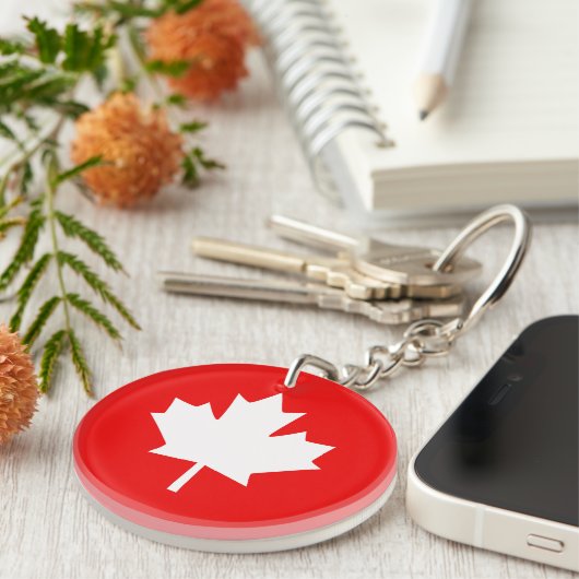 Canada heeft 1867 150 jaar stijl sleutelhanger (Voorkant Rechts)