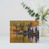 Canada. Herfst. Briefkaart (Staand voorkant)