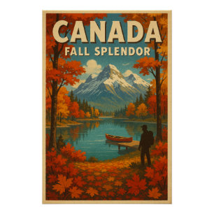 Canada - Herfst Splendor Perfect Poster