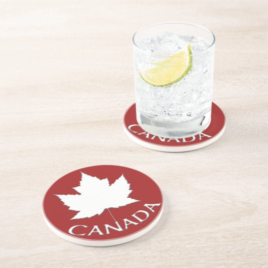 Canada Herinnert Coaster Cool Canada Coasters Zandsteen Onderzetter (Zijkant)