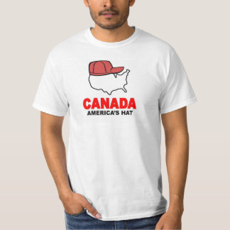 Canada, het Amerikaanse Pet T-Shirt