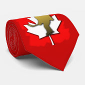 Canada Hockey Gold Stropdas (Opgerold)