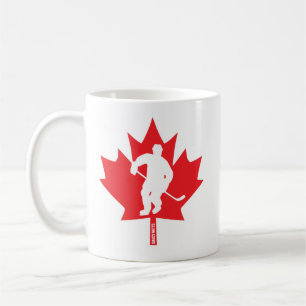Canada Hockey Maple Leaf Canadian Player Koffiemok