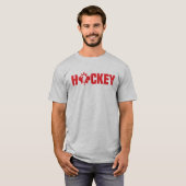 Canada Hockey Maple Leaf Canadian Player T-Shirt (Voorkant volledig)