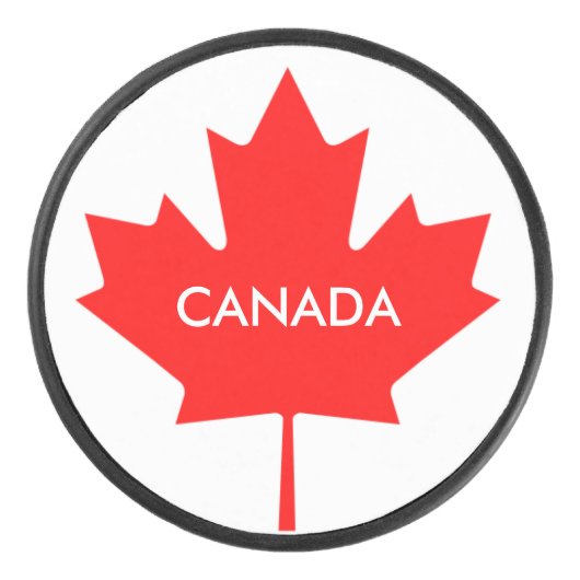 canada hockey puck (Voorkant)