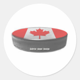 Canada Hockey Ronde Sticker