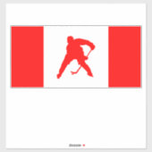Canada Hockey Sticker (Vel)