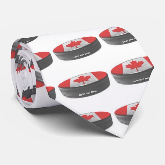 Canada Hockey Stropdas (Opgerold)