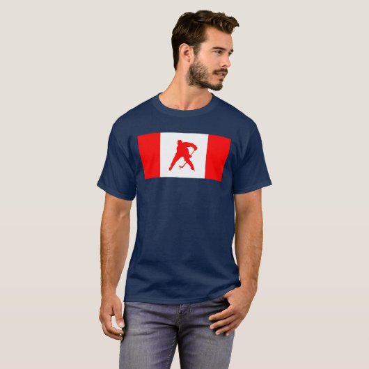 Canada Hockey T-Shirt (Voorkant volledig)