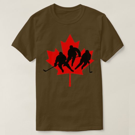 Canada hockey t-shirt (Design voorkant)