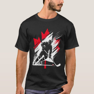 Canada Hockey Vlag T-shirt