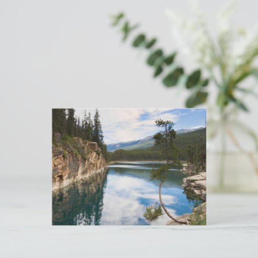 Canada - Hoefijzer Lake briefkaart (Staand voorkant)