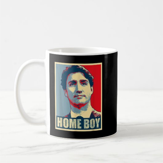 Canada Home Boy Justin Trudeau Koffiemok (Links)