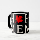 canada home maple leaf canadian mok (Voorkant links)