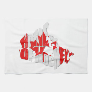 Canada Home of Hockey Map Theedoek