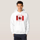 Canada Hoodie American Made in Canada Sweatshirt (Voorkant volledig)