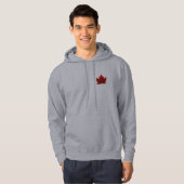 Canada Hoodie Canada Flag Hooded Sweatshirt (Voorkant volledig)