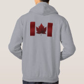 Canada Hoodie Canada Flag Hooded Sweatshirt (Achterkant)