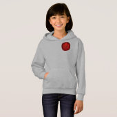 Canada Hoodie Canada Meisjes Maple Leaf Shirt Hood (Voorkant volledig)