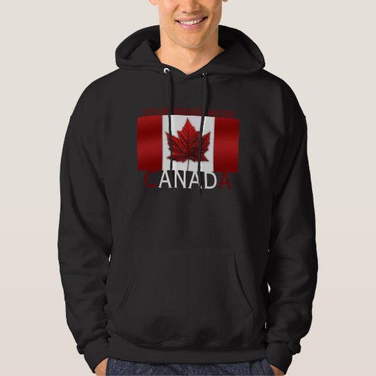 Canada Hoodie gepersonaliseerde SM - 3XL Nederland (Voorkant)