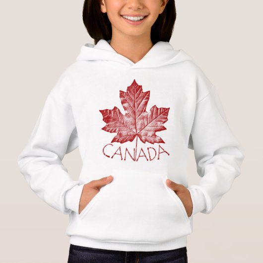 Canada Hoodie Kind Souvenir-Shirten (Voorkant)