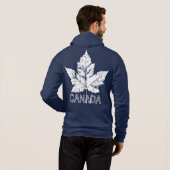 Canada Hoodie Mannen Personalized Canada Hoodies (Achterkant volledig)