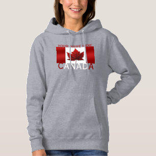 Canada Hoodie-Shirt, speciaal gepersonaliseerd voo Hoodie