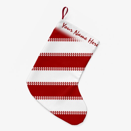 Canada houdt de Canadese aple Leaf met kerstsok te Kleine Kerstsok (Voorkant (Hangend))