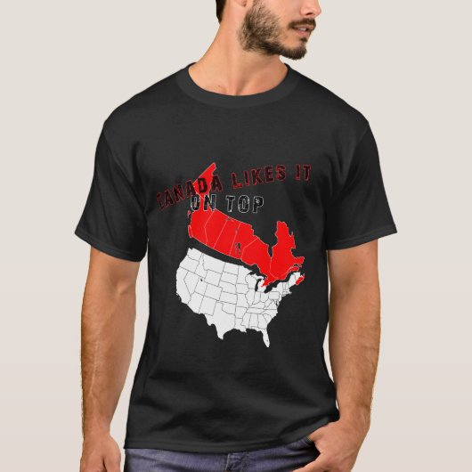 Canada houdt ervan t-shirt (Voorkant)