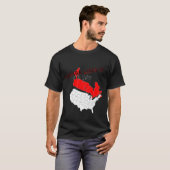 Canada houdt ervan t-shirt (Voorkant volledig)