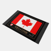 Canada house mat, Canadian Flag Sport / Welcome Deurmat (Schuin)