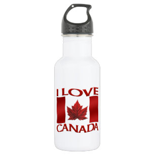 Canada I Love Canada Souvenir Bottle Waterfles