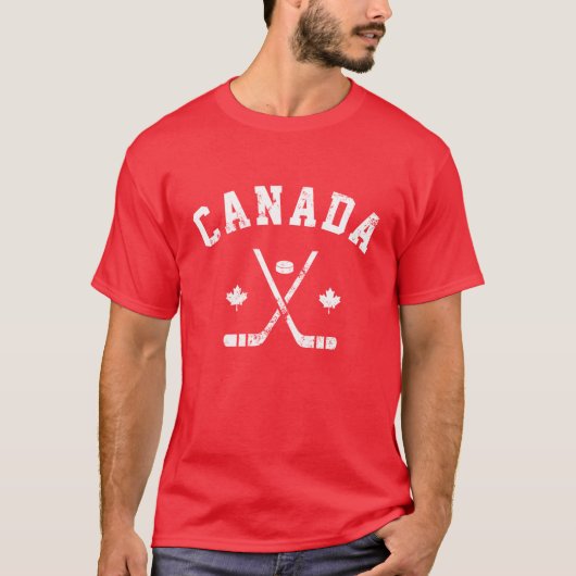 Canada IJshockey T-shirt (Voorkant)